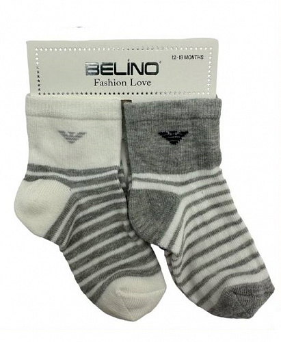 129000 J Носки д/мал."BELINO" 2 шт.