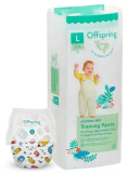 Offspring Трусики-подгузники, L 9-14 кг, 36 штук / расцветка Карандаши