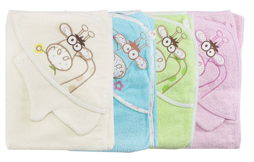 Купить полотенце для новорожденных. Полотенце-уголок 100*100 (махра) с вышивкой Астрон. Полотенце уголок для новорожденных. Полотенце для новорожденного. Полотенце банное детское.