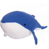 Knitted Кит вязаный, 39 см