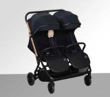 Прогул.коляска для двойни Ining Baby T9  (Black)