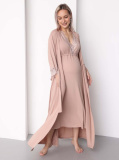 Hunny mammy Комплект для беременных и кормящих 23532 / цвет пудровый
