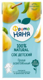 ФрутоНяня Сок грушевый осветленный, 0,5 л