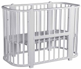 Bambini Moretti Кровать Adriana, 120*60 см / цвет белый-белый