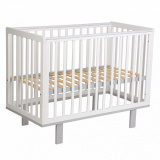 Polini kids Кроватка детская Simple 340/ белый-серый