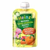 Heinz Пюре из яблока,тыквы,моркови и манго (с 6 месяцев) 90г