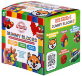 1toy Конструктор пластилин Gummy blocks, 4 цвета