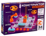 Эврики Электронный конструктор, 34 детали, 71 схема