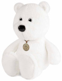 Maxitoys Мягкая игрушка Fluffy Heart Полярный Мишка, 35 см