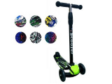 Самокат детский 3-х колесный Scooter SK-032 / граффити