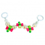 Жирафики Подвеска-погремушка с зеркальцами "Милые бабочки"