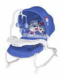 Стульчик-качалка Bertoni Dream Time (Синий / Blue Baby Owls 1418)