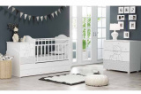 Bambini Moretti Кровать-трансформер 5 в 1 Victoria Bear / цвет белый