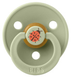 Bibs Пустышка латексная Studio Colour, 6+ месяцев Ladybug - Sage