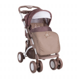 Lorelli Прогулочная коляска Apollo с накидкой на ножки / цвет Бежевый / Beige Star 1731