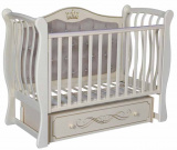 Bambini Moretti Кровать детская Fiore 333 LUX / цвет слоновая кость