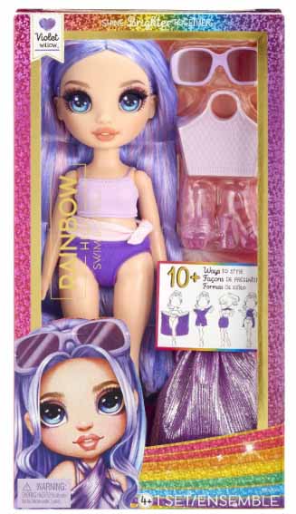 Rainbow High Кукла Swim Виолет Виллоу, 28 см