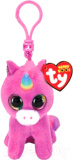 TY Beanie Babies единорог Rosette игрушка- брелок