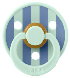 Bibs Пустышка латексная Studio Colour, 0+ Block - Nordic Mint Petrol
