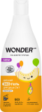 WonderLab Детский Экогель для Душа 2 в 1 (озорная дыня), 0.55 л / цвет белый, оранжевый