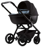 Anex Коляска 2 в 1 Quant / цвет Air (черный-серый)
