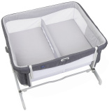 Chicco Кроватка NEXT2ME TWINS MAGNET GREY 