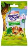 Фанни Ямми Фруктовые кусочки тянучка Яблоко, 15 г