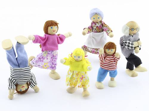 МДИ Набор кукол / 6 штук