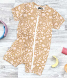 Mjolk Песочник на молнии Sleep and Play Caramel Flowers