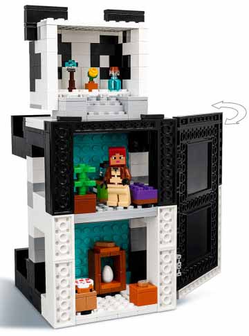 Lego Конструктор Minecraft Дом Панды