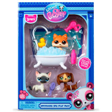 Набор "Груминг спа": три фигурки мини-животных с аксесс,, коллекция Littlest Pet Shop
