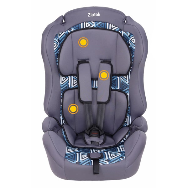 ZLATEK Автокресло "ZL513" мозаик lux, группа I - III, 9-36 кг, 1-12 лет