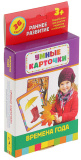 Росмэн Набор карточек "Времена года", серия «Умные карточки»
