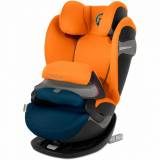 Cybex Детское автокресло Pallas S-Fix Tropical Blue гр. 1/2/3 / цвет оранжевый, синий