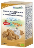 Fleur Alpine Печенье безглютеновое "Курабье из рисовой муки с йогуртом", 120 г