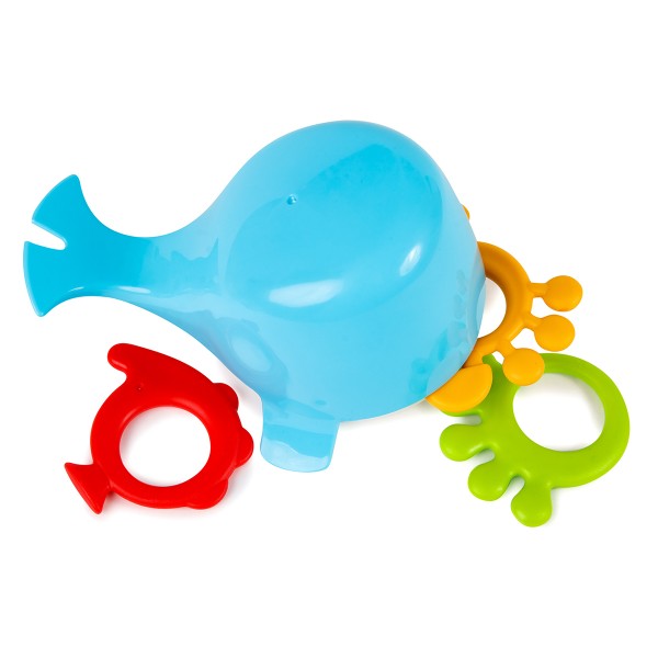 Пома Набор игрушек для купания Китёнок и его друзья / цвет голубой, белый