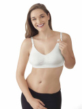 Medela Бюстгальтер для беременных и кормящих мам Nursing Bra, размер L, цвет / белый