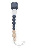 Loulou Lollipop Держатель для пустышки Винтажный индиго/Colour Pop Vintage Indigo / цвет черный