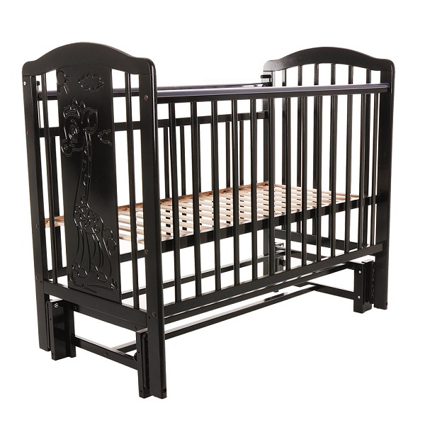 Pituso Кровать детская Noli "Жирафик", маятник универсальный с накладкой, цвет / венге