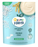 ФрутоНяня Каша рисовая безмолочная, 200 г, с 4 месяцев