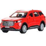 Машина металл chery tiggo 7 pro max 12см, двери, кап, баг, инер,красный,кор. Технопарк415042