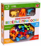 Unicon Конструктор "Весёлые присоски", 39 элементов