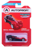 Autoprofi Машинка коллекционная Fantastic Cars / цвет красный-чёрный