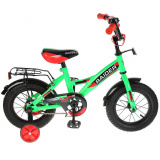 Raider 283730 Велосипед детский 12" / цвет зелено-черный