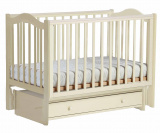 Bambini Moretti Кровать маятниковая "Бьянка" ВМ-02, цвет / слоновая кость