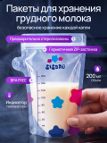 Пакеты для хранения груд.молока PURE MILK