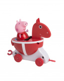 Peppa Pig Игровой набор "Каталка Лошадка" с фигуркой Пеппы