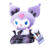 (м.) K117257-17 Игрушка мягкая Kuromi San RIO Куроми 17см  без чипа,  в пакете "МУЛЬТИ-ПУЛЬТИ"