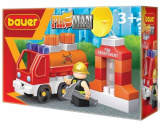 Bauer Конструктор "Fireman", набор "Пожарная машина с цистерной"