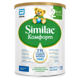 Similac 2 комфорт смесь сухая для детей от 6 до 12 мес 750 гр